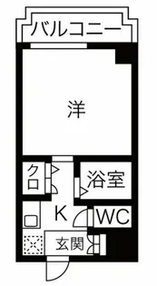 1Kの間取り画像