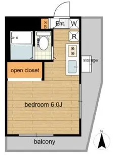 ドミールタカラ【4階】の間取り