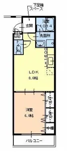 ピアチェーレ【1階】の間取り