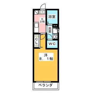 リブレア野並東【1階】の間取り