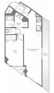 日神パレス北池袋【3階】の間取り