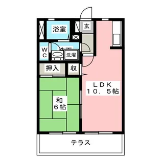 多加木の杜 弐番館【1階】の間取り