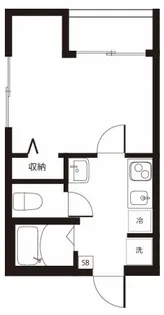 千葉県市川市田尻4【アパート】の間取り