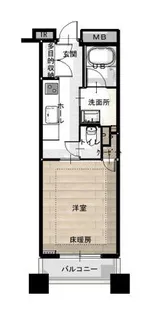 Brillia銀座id【3階】の間取り