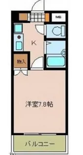 ドミトリー庚午 壱番館【2階】の間取り