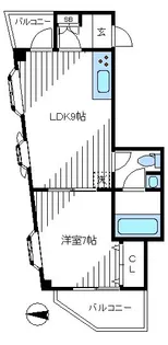 プレジール中嶋【3階】の間取り