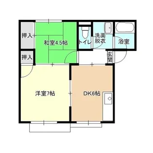 ミキハイツ【2階】の間取り