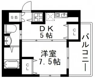 1st Avenir(ファースト アベニール)【5階】の間取り