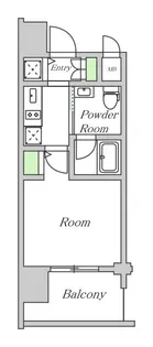 大阪府大阪市福島区玉川1【マンション】の間取り