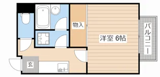 アミティハイツII【2階】の間取り
