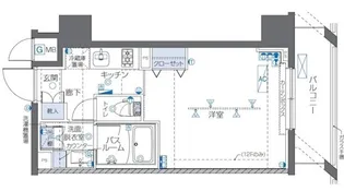 東京都千代田区神田佐久間町3【マンション】の間取り