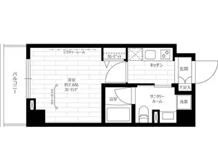 東京都大田区萩中2【マンション】の間取り
