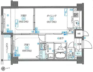 フェニックス板橋【4階】の間取り