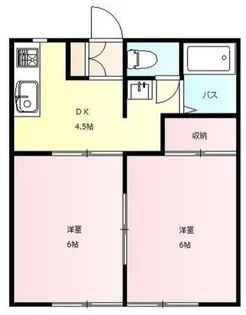リーブル C【2階】の間取り
