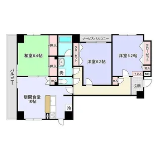 東京都台東区松が谷4【マンション】の間取り