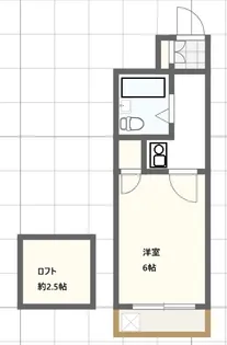福井ビル【3階】の間取り