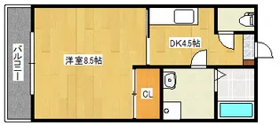 サクシード【6階】の間取り