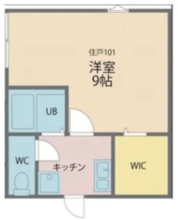 カインドネス八王子緑町【1階】の間取り