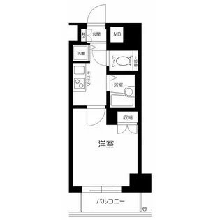 菱和パレス三軒茶屋壱番館【3階】の間取り