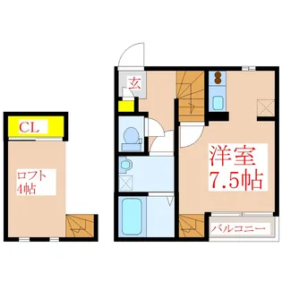 Core+【1階】の間取り