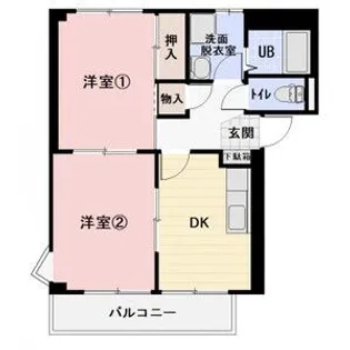 メゾーネ・ハナムラ【1階】の間取り