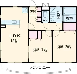 ウィルゴー【2階】の間取り
