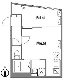 東京都新宿区早稲田町【マンション】の間取り