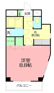 グランドステータス湘南ドリームパレス浜竹【2階】の間取り
