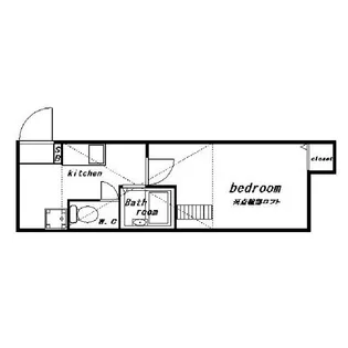 東京都豊島区上池袋4【アパート】の間取り