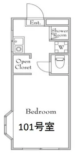 REZET柏【1階】の間取り