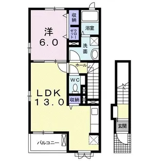 グランテージ【2階】の間取り