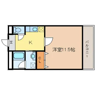 コージーコート高森A【3階】の間取り