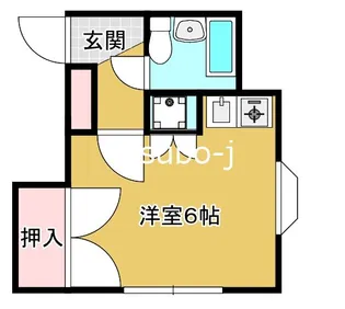 南ビル【3階】の間取り