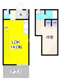 東京都国分寺市東元町1【マンション】の間取り
