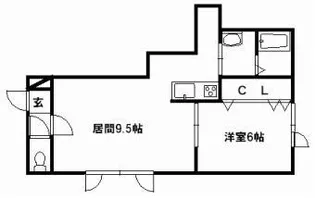 グランピア3.7【1階】の間取り