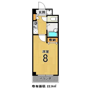 エクシードI【4階】の間取り