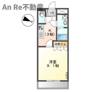 埼玉県川口市大字源左衛門新田【マンション】の間取り