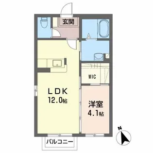 シャーメゾン多賀城新田D【2階】の間取り