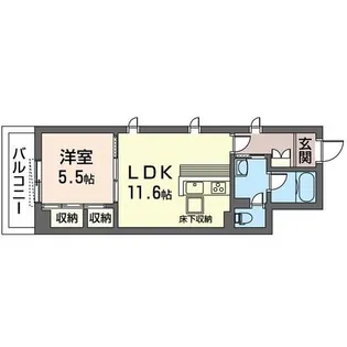 フェリシード【2階】の間取り