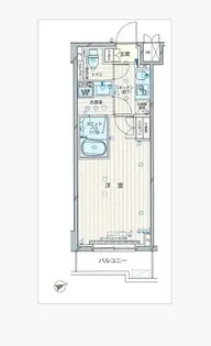 ルーブル川崎矢向【7階】の間取り