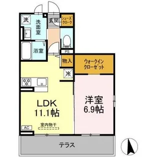 Glicina【3階】の間取り