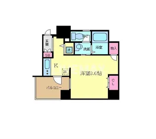 アクアプレイス京都洛南【1階】の間取り