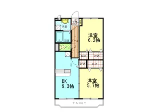 アスリート【3階】の間取り