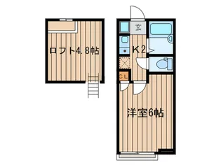 グランヴェ-ルみゆき公園【2階】の間取り