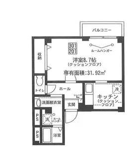 BITURBO【2階】の間取り