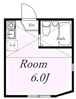 ユナイト衣笠モニカベルッチ【1階】の間取り