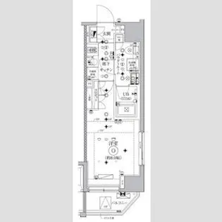 セジョリ浅草【11階】の間取り