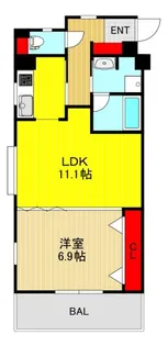 IP 2nd Isis【8階】の間取り