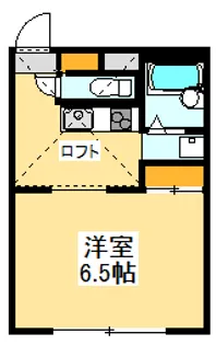 レオパレス River Village【1階】の間取り