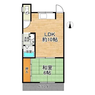 モンダハイツ【2階】の間取り